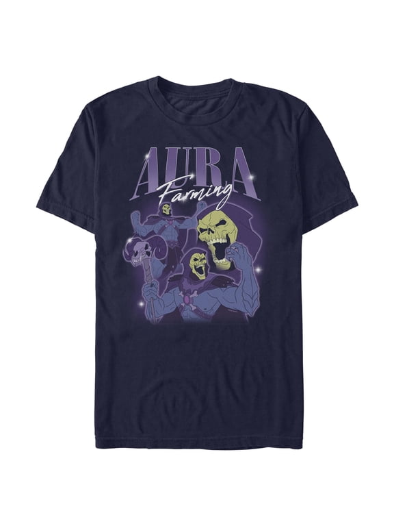 Mens Masters of the Universe Skeletor Aura Farming T Shirt