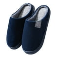 thumbnail image 1 of Mens For Men House Warm Soft Plush Flop Slippers Flip On Shoes Slippers Men's Slipper Indoor Slippers Men Warm Bedroom Slippers for Men Size 15 Mens Character Slippers Men Slippers Size 9 Rams, 1 of 6