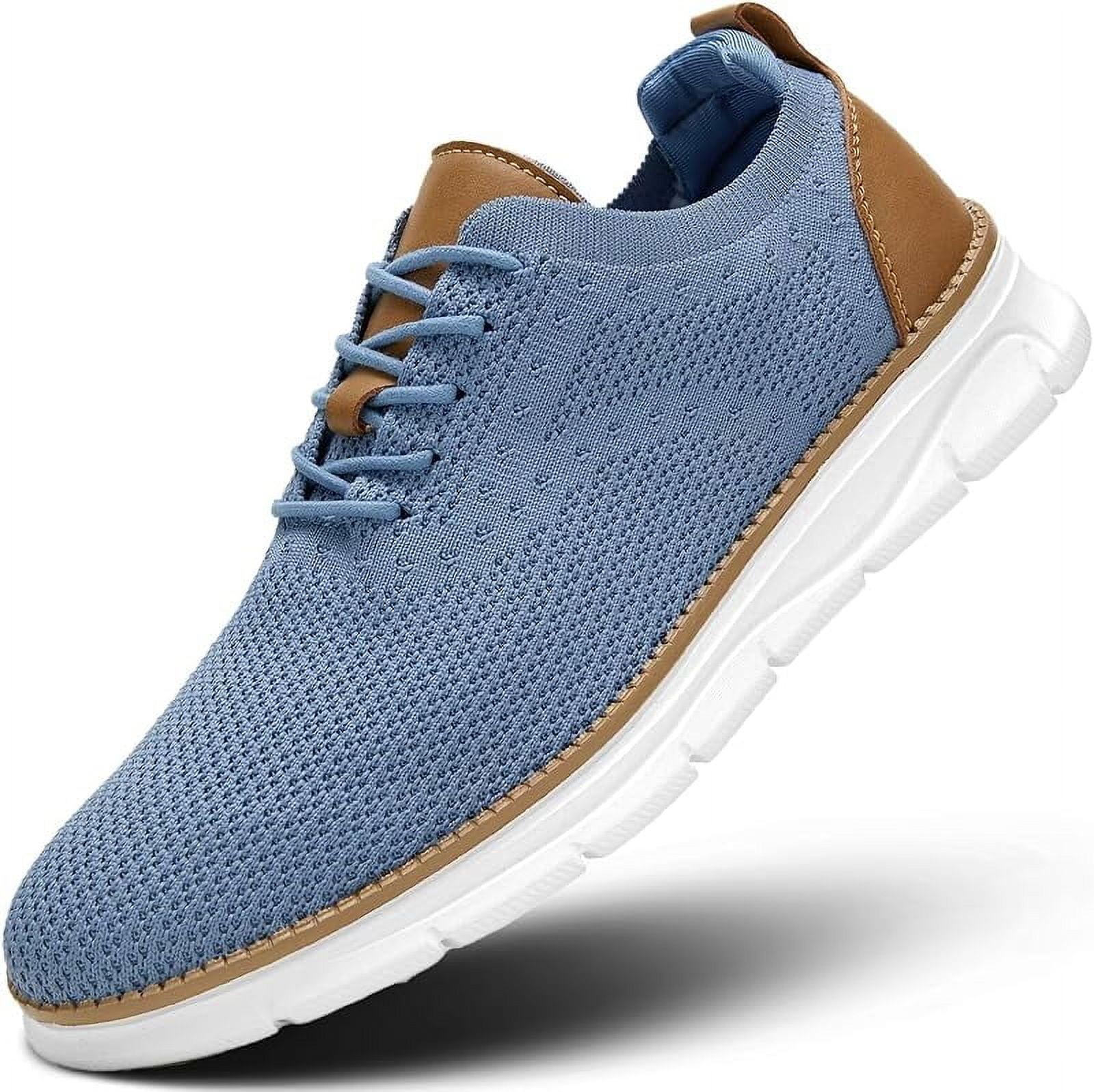 Mens Mesh Sneakers Oxfords Lace-Up Lightweight Casual