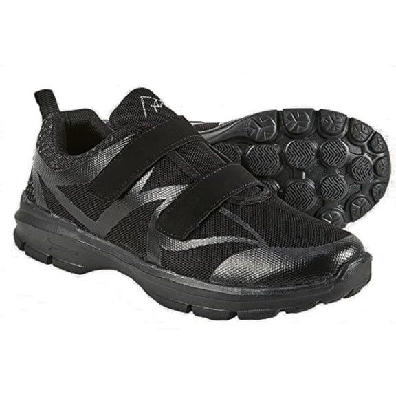 Mens Mesh Ultra-Lightweight Hook-and-Loop PACER Casual Sneaker Shoes