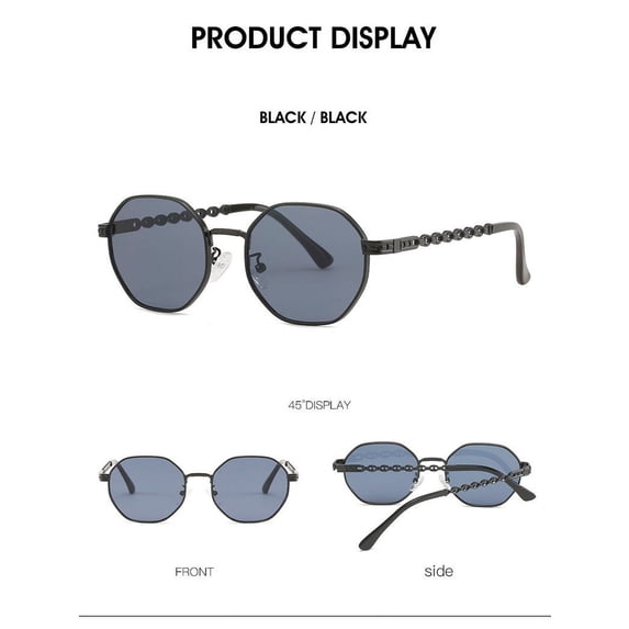 Mens Sunglasses UV400 Protection Full Frame Metal Lens
