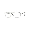 thumbnail image 1 of Mens Metal Rim Classic Rectangular Bifocal Reading Eye Glasses Silver 1.5, 1 of 4