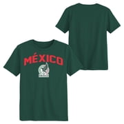 Mexico National Team Men's Green Arch-Over Logo Soccer Tee