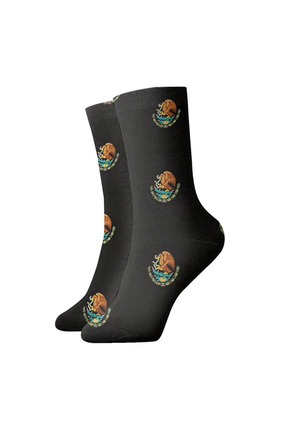 Mens Mexico-Logo Novelty Ankle Socks Womens Comfort Casual Quarter Socks