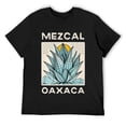 thumbnail image 1 of Mens Mezcal Oaxaca Mexico Artistic Design T-Shirt Black Medium, 1 of 5