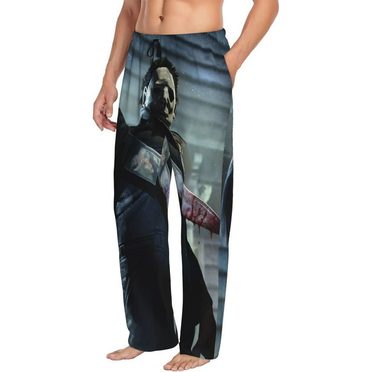 Mens Michael Myers Pajama Pants Sleepwear Pajamas Vacation Sleep