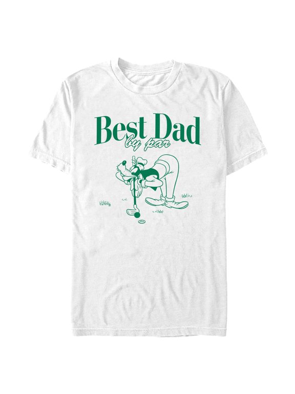 Mens Mickey & Friends Best Dad By Par T Shirt