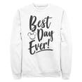 thumbnail image 1 of Mens Mickey & Friends Best Day Ever Sweatshirt, 1 of 4