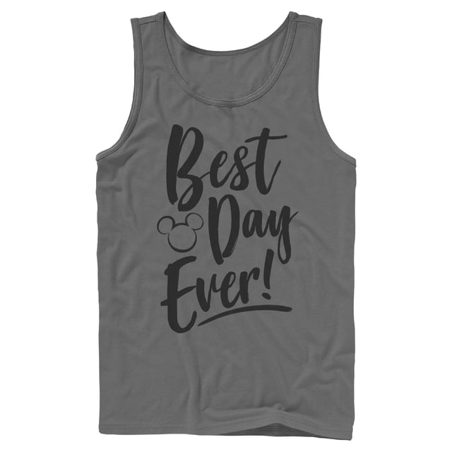 Mens Mickey & Friends Best Day Ever Tank Top