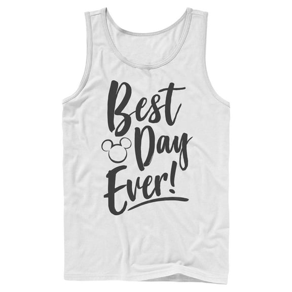 Mens Mickey & Friends Best Day Ever Tank Top