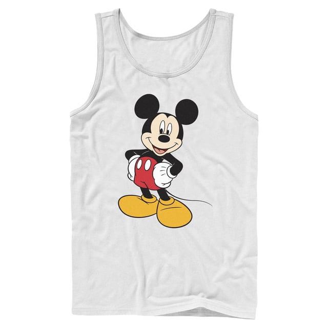 Mens Mickey & Friends Classic Glove Pose Tank Top