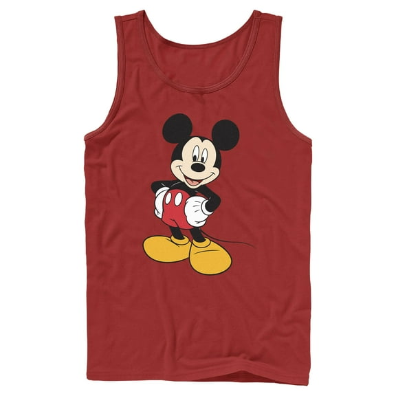 Mens Mickey & Friends Classic Glove Pose Tank Top