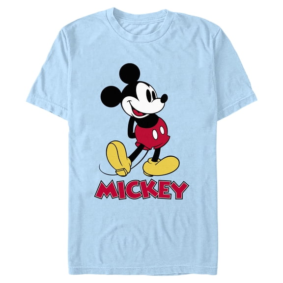 Mens Mickey & Friends Classic Shy Pose T Shirt