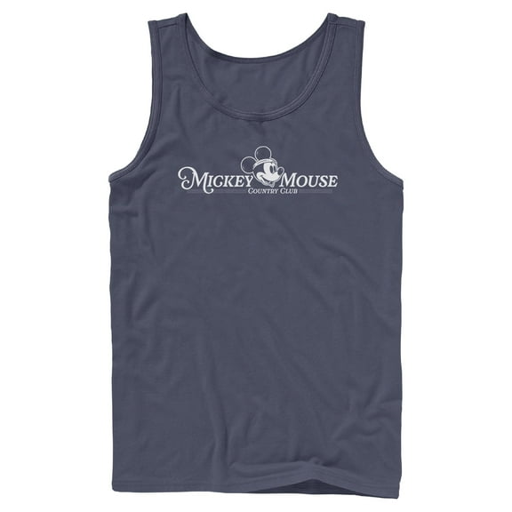 Mens Mickey & Friends Country Club Mickey Tank Top