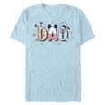 thumbnail image 1 of Mens Mickey & Friends Cute Dad Letters T Shirt, 1 of 5