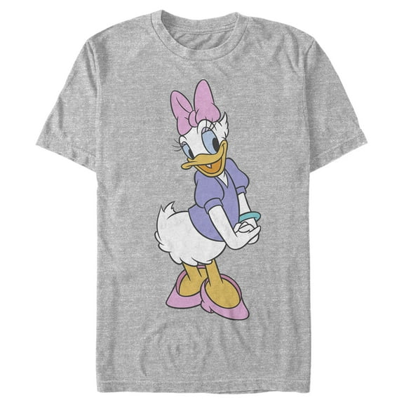 Mens Mickey  Friends Daisy Duck Classic Pose T-Shirt Large Athletic Heather