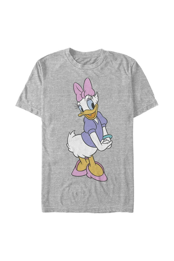 Mens Mickey  Friends Daisy Duck Classic Pose T-Shirt Large Athletic Heather