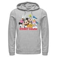 thumbnail image 1 of Mens Mickey & Friends Disney Squad Group Shot Lightweight Hoodie, 1 of 4