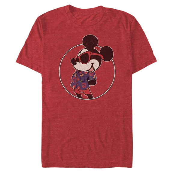 Mens Mickey & Friends Distressed Fresh Dad T Shirt