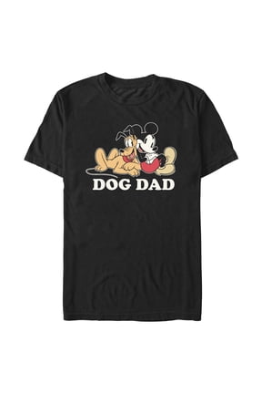 Mens Mickey & Friends Dog Dad Pluto T Shirt