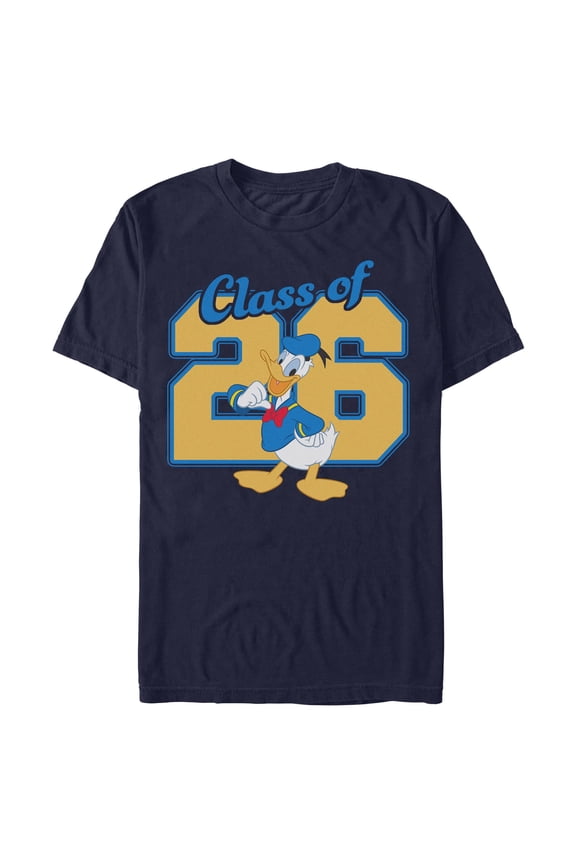 Mens Mickey & Friends Donald Class of 26 T Shirt