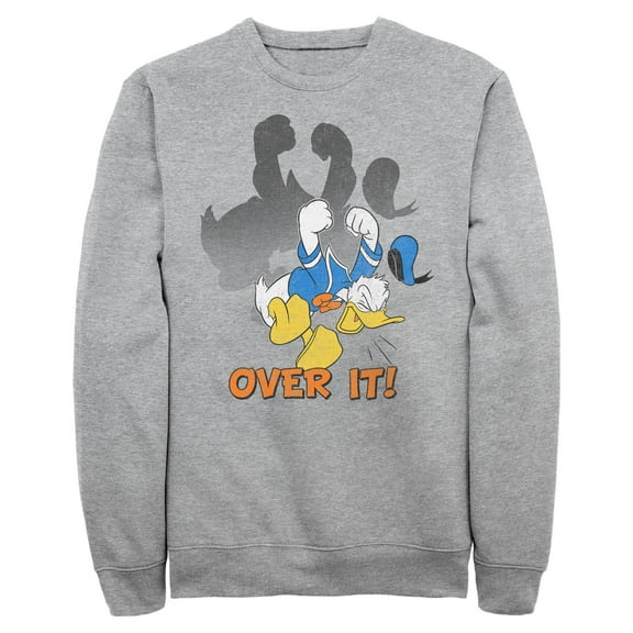 Mens Mickey & Friends Donald Duck Over It Sweatshirt