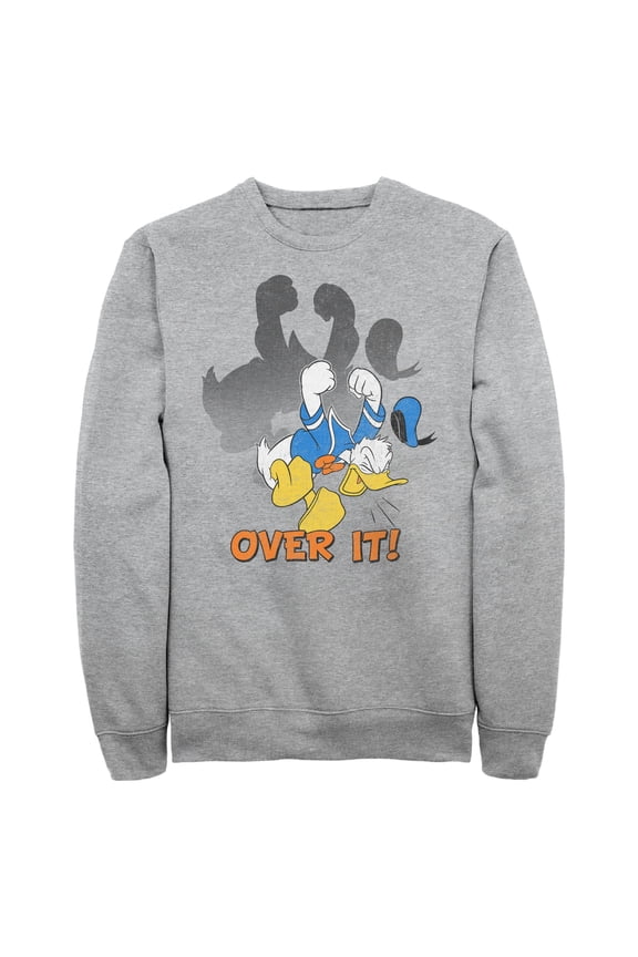 Mens Mickey & Friends Donald Duck Over It Sweatshirt