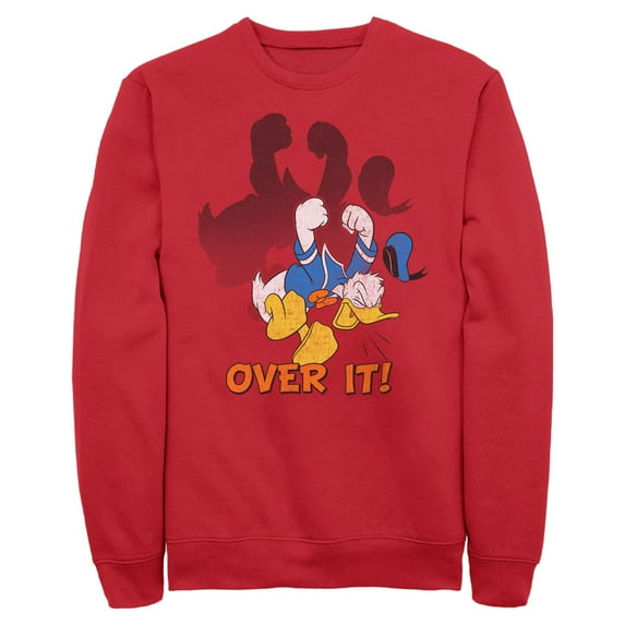 Mens Mickey & Friends Donald Duck Over It Sweatshirt