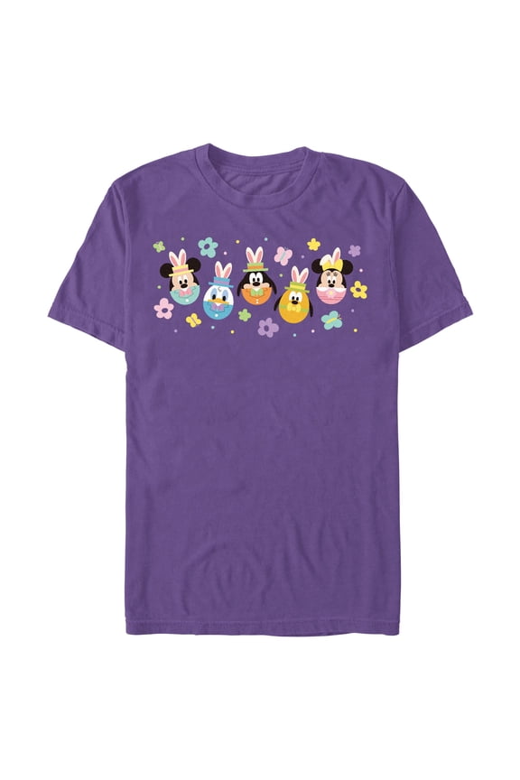 Mens Mickey & Friends Egg Friends Easter T Shirt
