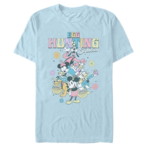 Mens Mickey & Friends Egg Hunting Squad T Shirt