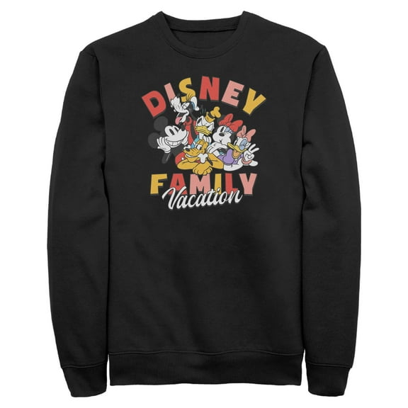 Mens Mickey & Friends Family Vacation Sweatshirt