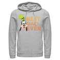 thumbnail image 1 of Mens Mickey & Friends Father's Day Best Goofy Dad Ever Lightweight Hoodie, 1 of 4