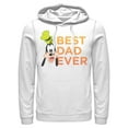 thumbnail image 1 of Mens Mickey & Friends Father's Day Best Goofy Dad Ever Lightweight Hoodie, 1 of 4