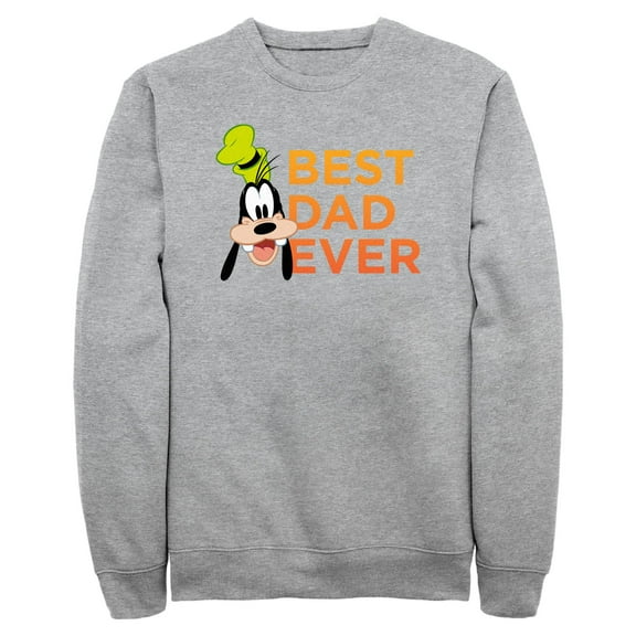 Mens Mickey & Friends Father's Day Best Goofy Dad Ever Sweatshirt