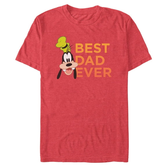 Mens Mickey & Friends Father's Day Best Goofy Dad Ever T Shirt