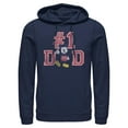 thumbnail image 1 of Mens Mickey & Friends Father's Day Mousey #1 Dad Lightweight Hoodie, 1 of 4