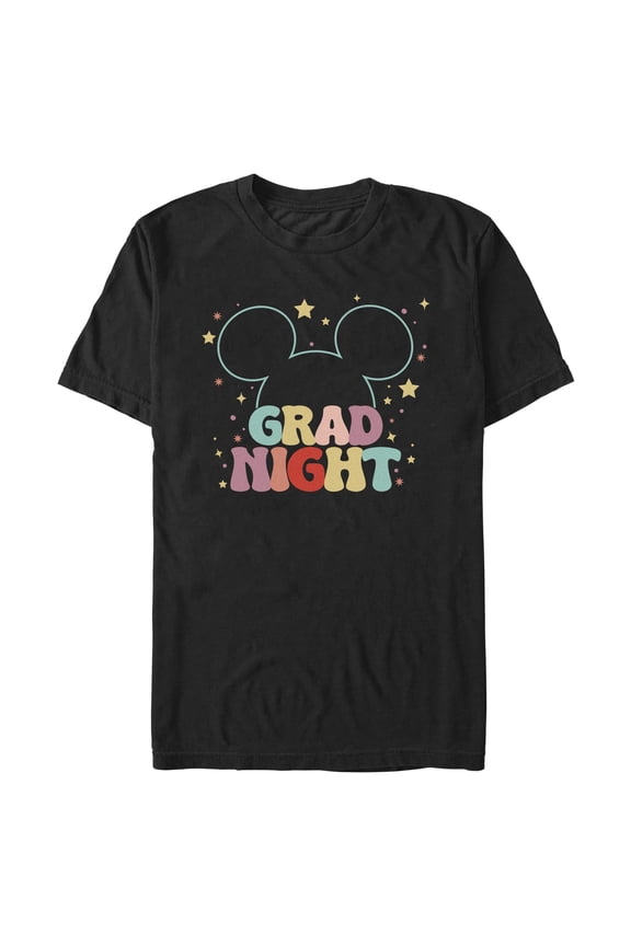 Mens Mickey & Friends Grad Night Stars T Shirt
