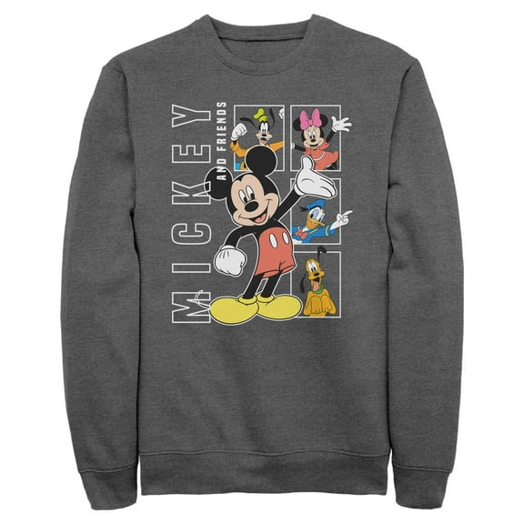 Mens Mickey & Friends Happy Pals Sweatshirt