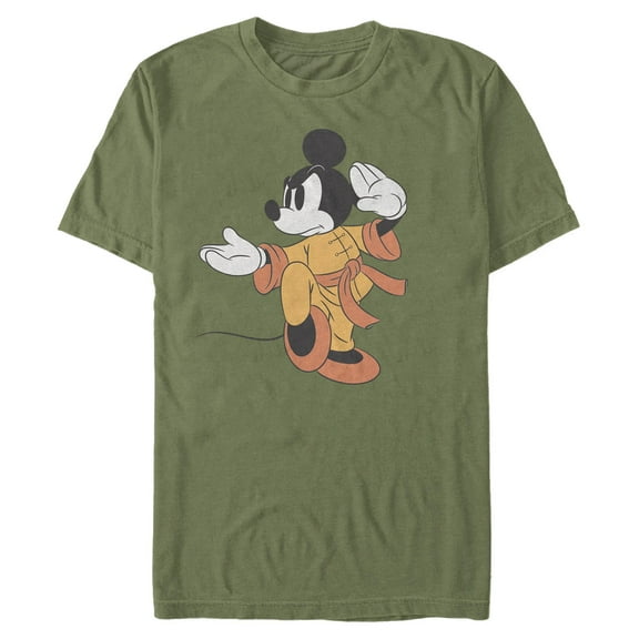Mens Mickey & Friends Kung Fu Mickey T Shirt