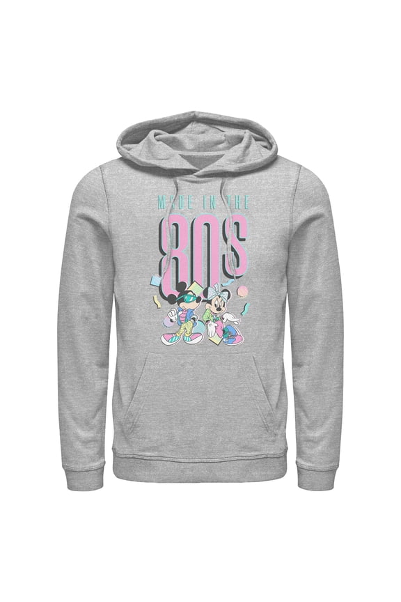 Mens Mickey & Friends Made in the 80s Lightweight Hoodie