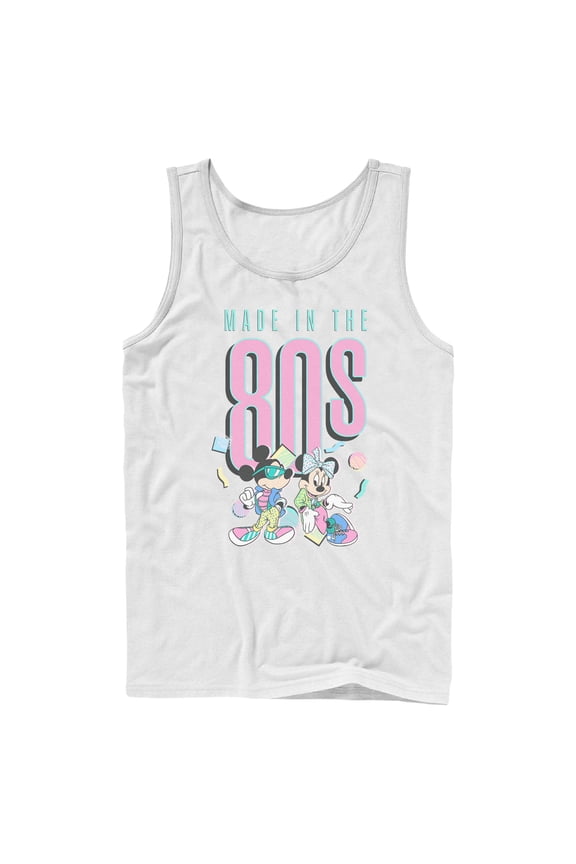 Mens Mickey & Friends Made in the 80s Tank Top