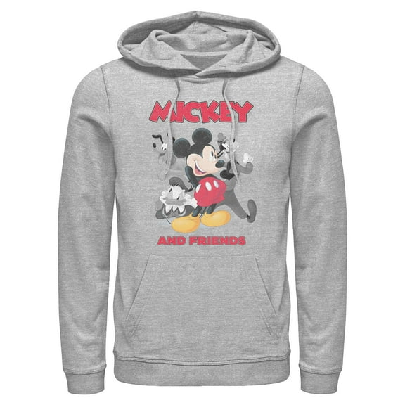 Mens Mickey & Friends Original Pals Lightweight Hoodie