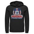 thumbnail image 1 of Mens Mickey & Friends Original Retro Logo Lightweight Hoodie, 1 of 4