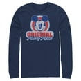 thumbnail image 1 of Mens Mickey & Friends Original Retro Logo Long Sleeve Shirt, 1 of 4