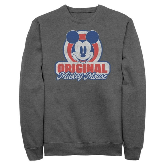 Mens Mickey & Friends Original Retro Logo Sweatshirt