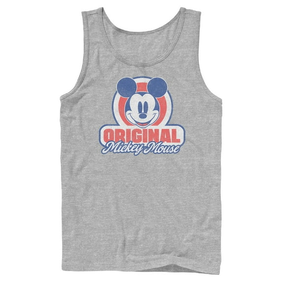 Mens Mickey & Friends Original Retro Logo Tank Top