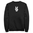 thumbnail image 1 of Mens Mickey & Friends Peace Sign Gloves Sweatshirt, 1 of 4
