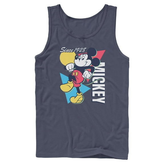 Mens Mickey & Friends Since 1918 Retro Tank Top