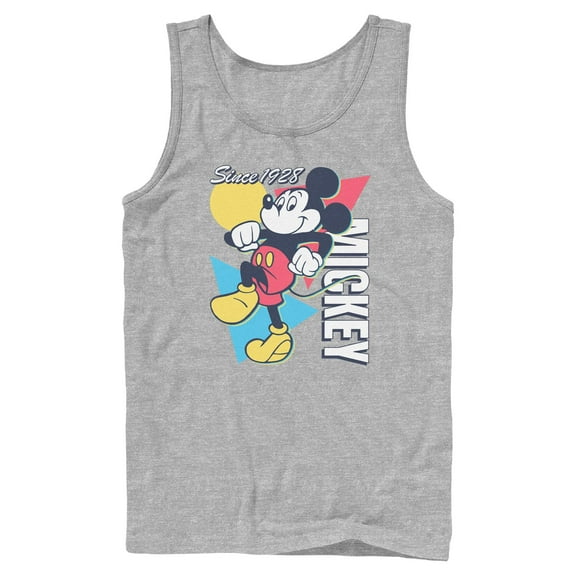 Mens Mickey & Friends Since 1918 Retro Tank Top