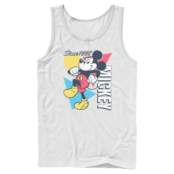 Mens Mickey & Friends Since 1918 Retro Tank Top
